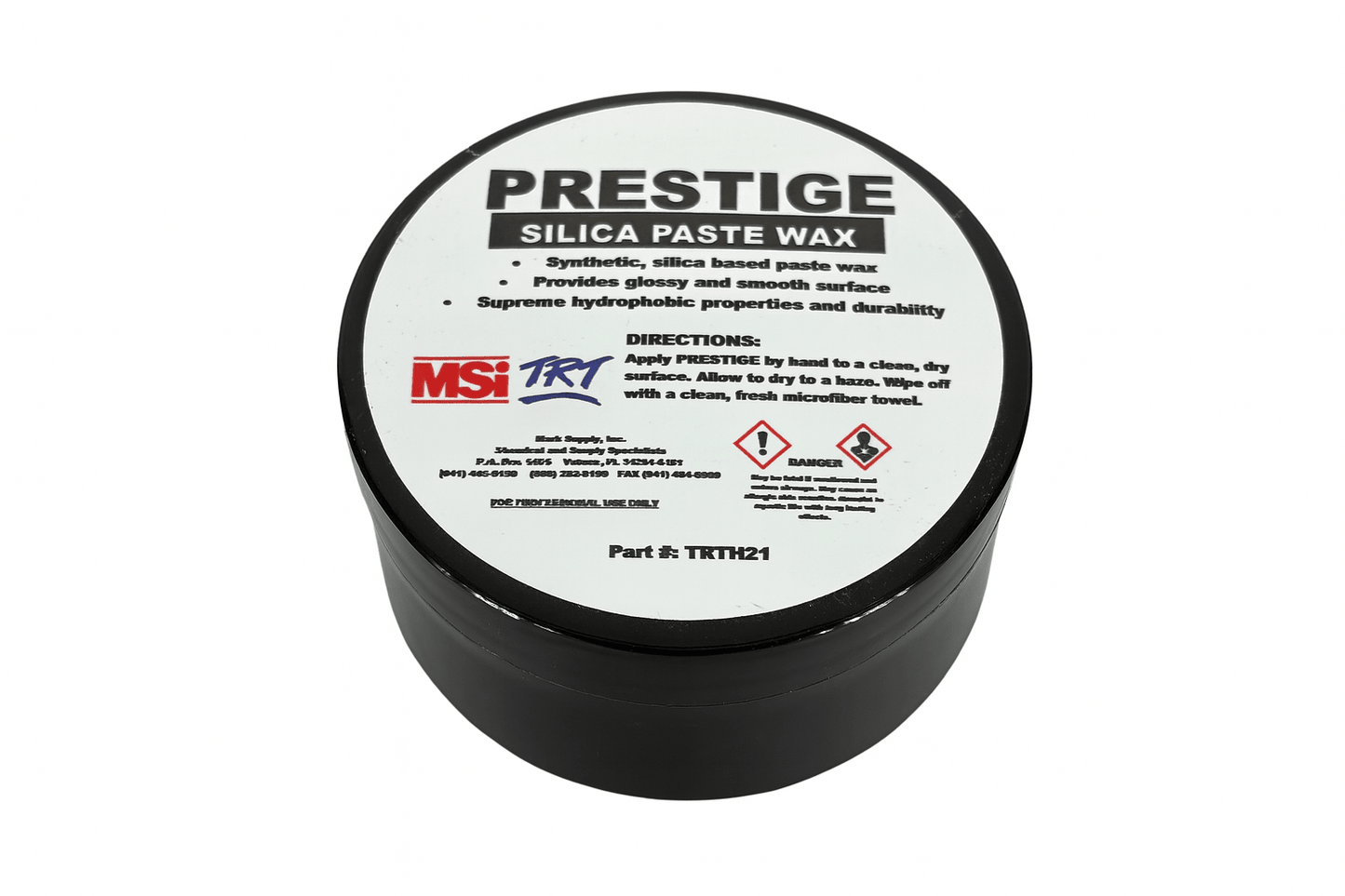 Prestige Silica Paste Wax | Premium Silica - Based Paste Wax - Mark Supply Inc