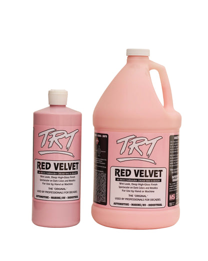 TRT Red Velvet | Hi-Tech Carnauba Cream Wax & Sealer