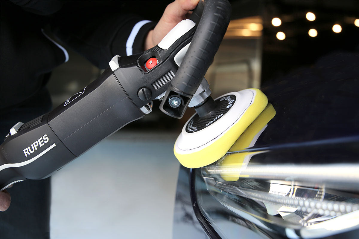 RUPES BigFoot LH19E Rotary Polisher | Professional High Torque Polishing Tool