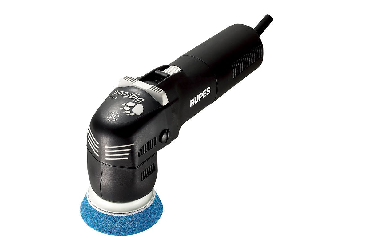 RUPES LHR75E Mini | 12mm Orbital Professional DA Polisher - Mark Supply Inc