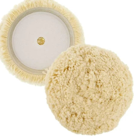 3" Wool Buffing Pads (2 Pack) | Mini Wool Cutting & Polishing Pads
