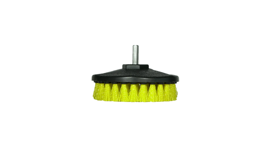 SM Arnold Yellow Drill Brush | Medium-Duty Carpet & Upholstery Cleaning Attachment