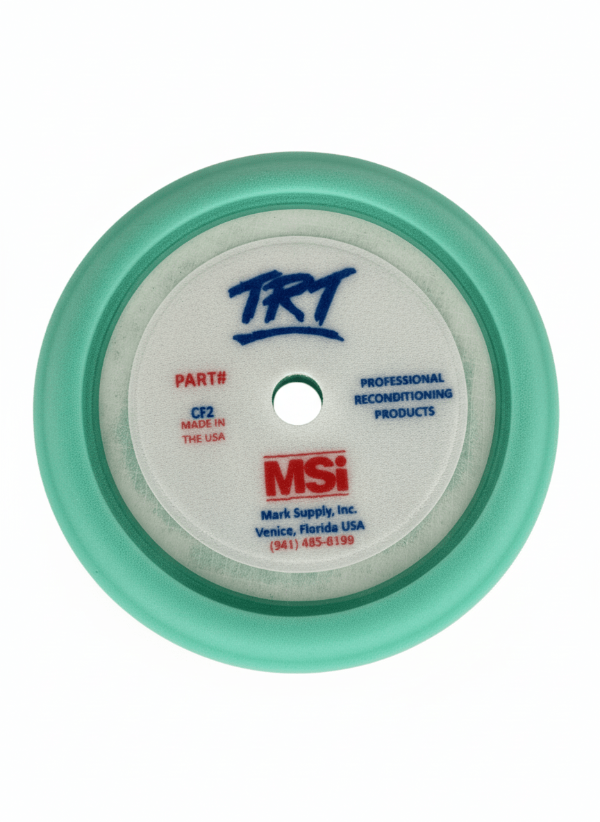 TRT 7.5" Medium Cutting & Polishing Pad | Foam Correction Pad - Mark Supply Inc