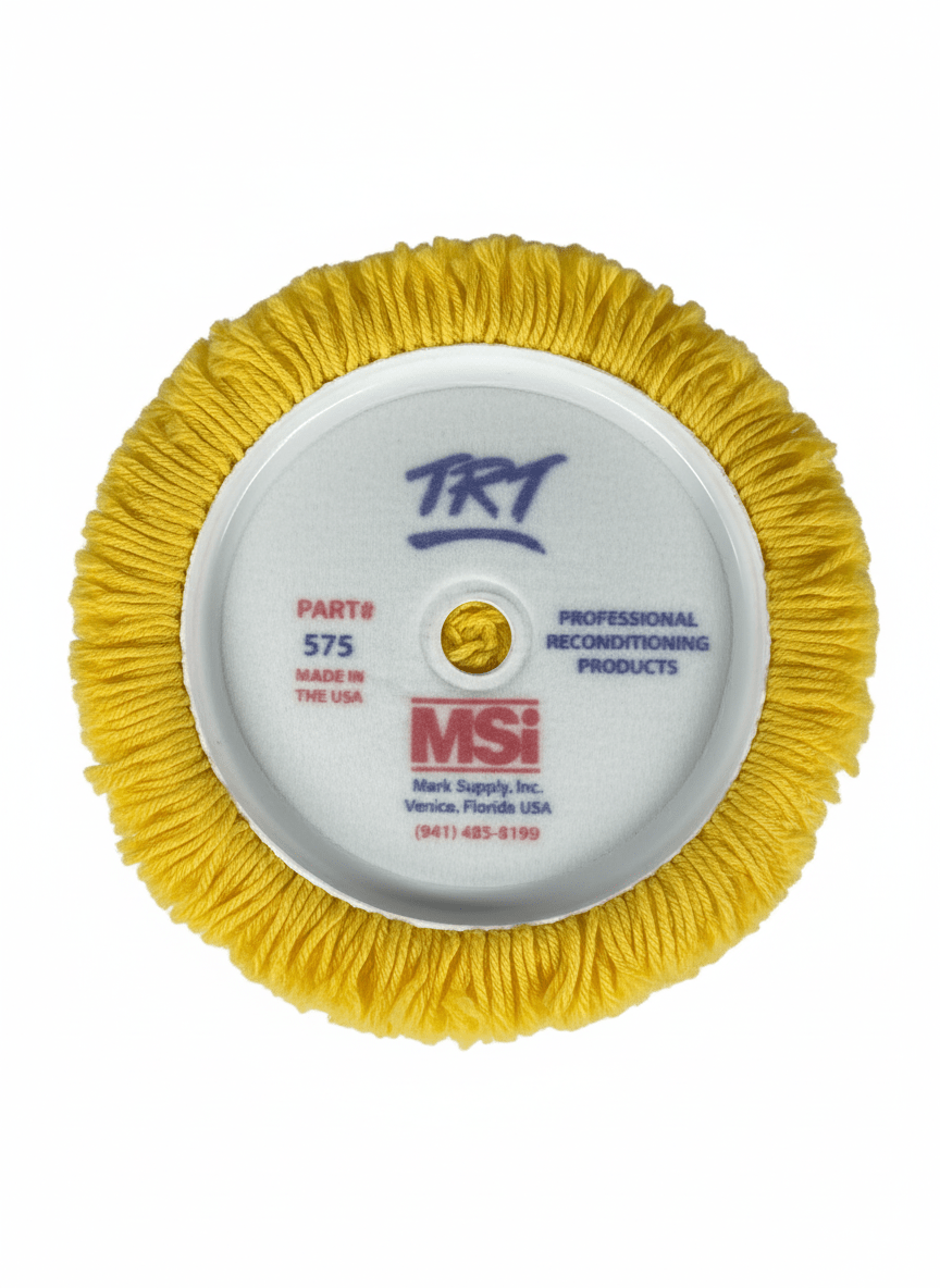 TRT 7.5" Wool Cut & Polish Pad | Dual Action Wool Correction Pad - Mark Supply Inc