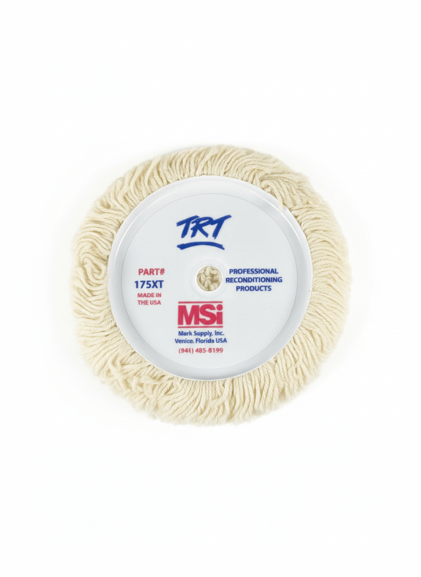 TRT 7.5" XT Wool Cutting Pad | Extra Thick Heavy Cutting Pad - Mark Supply Inc