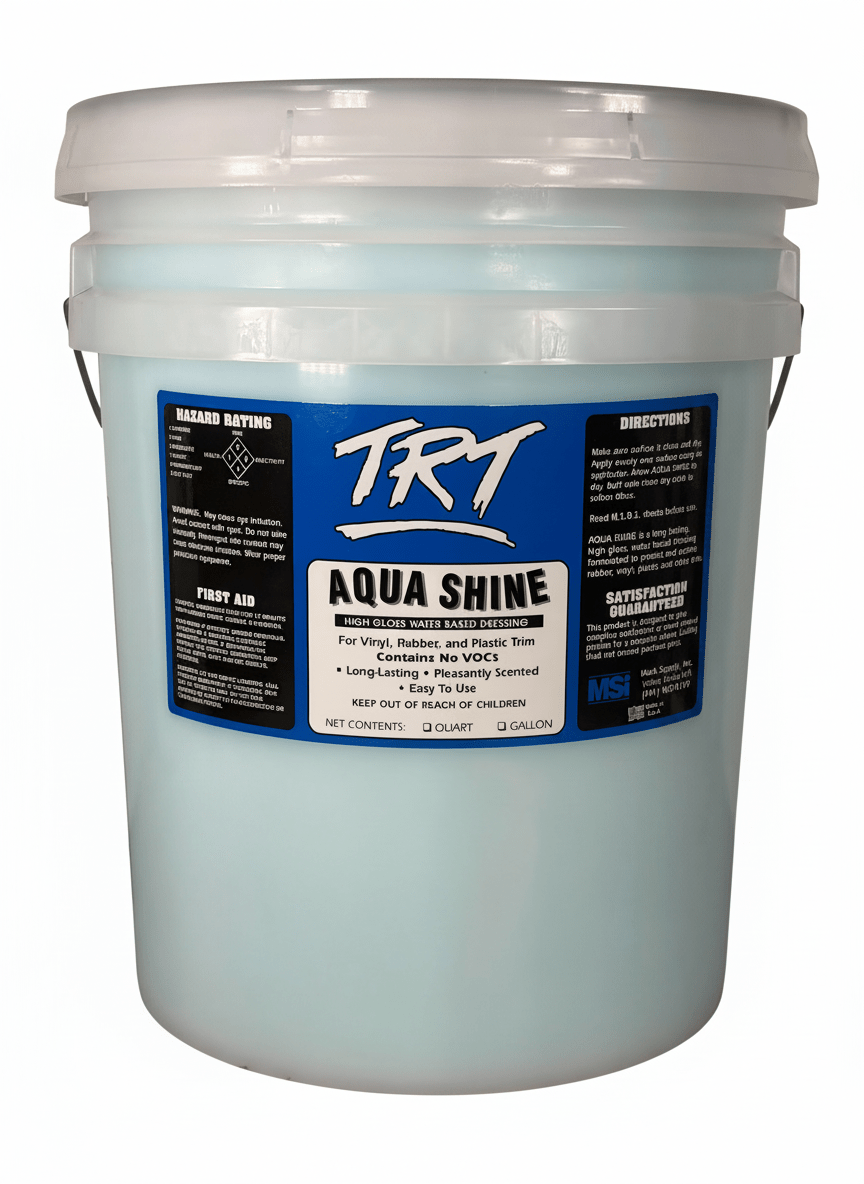 TRT Aqua Shine – High Gloss Water - Based Dressing - Mark Supply Inc