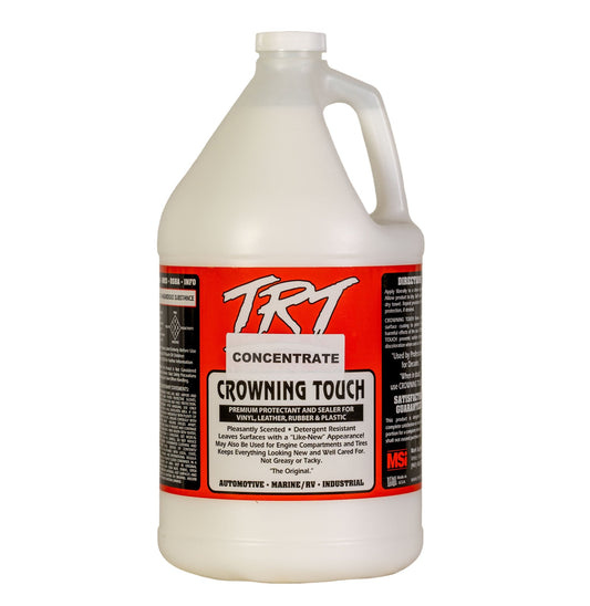 TRT Crowning Touch Concentrate Protectant | Vinyl, Rubber, & Plastic - Mark Supply Inc