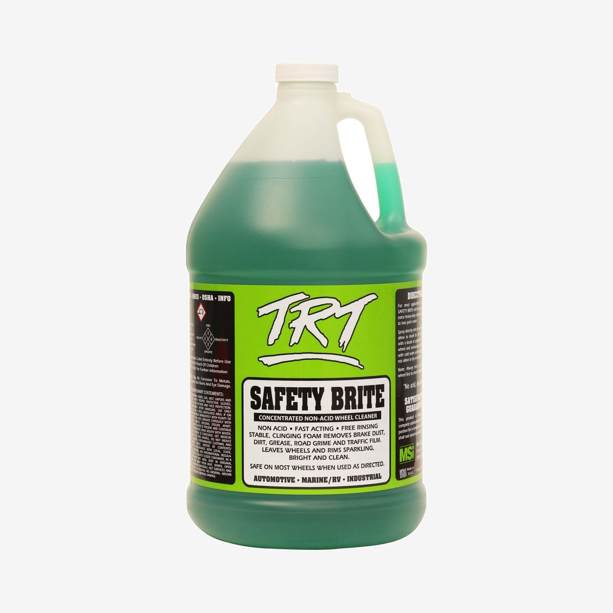 TRT Safety Brite | Concentrated Non - Acid Wheel Cleaner - Mark Supply Inc