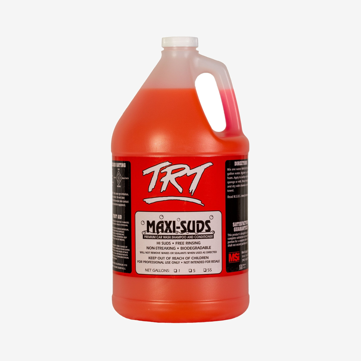 TRT Maxi - Suds | Premium Car Wash Shampoo & Conditioner - Mark Supply Inc