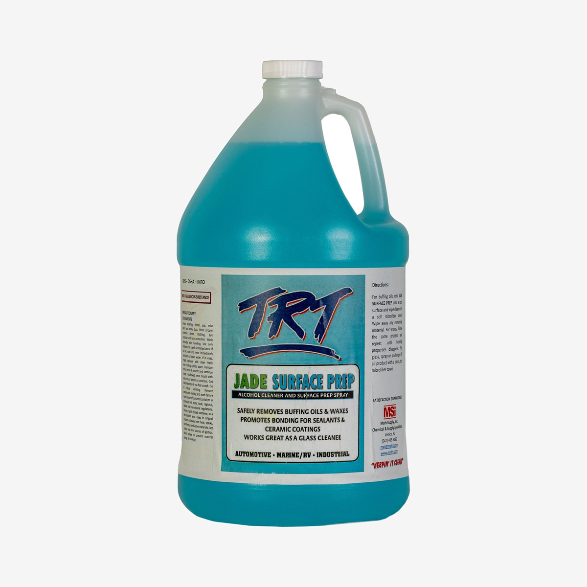 TRT Jade Surface Prep and Cleaner | Alcohol Cleaner & Surface Prep Spray - Mark Supply Inc