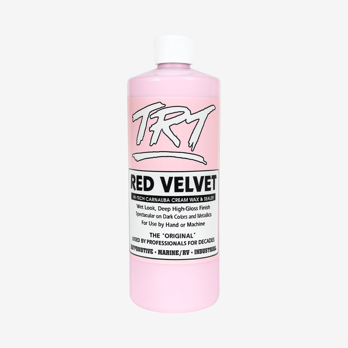 TRT Red Velvet | Hi - Tech Carnauba Cream Wax & Sealer - Mark Supply Inc