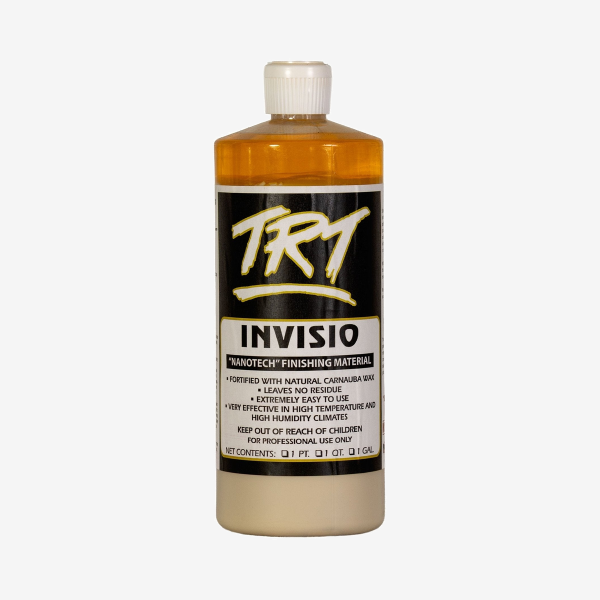 TRT Invisio Nanotech Finishing Material | Premium Finishing Glaze for High Gloss Protection - Mark Supply Inc