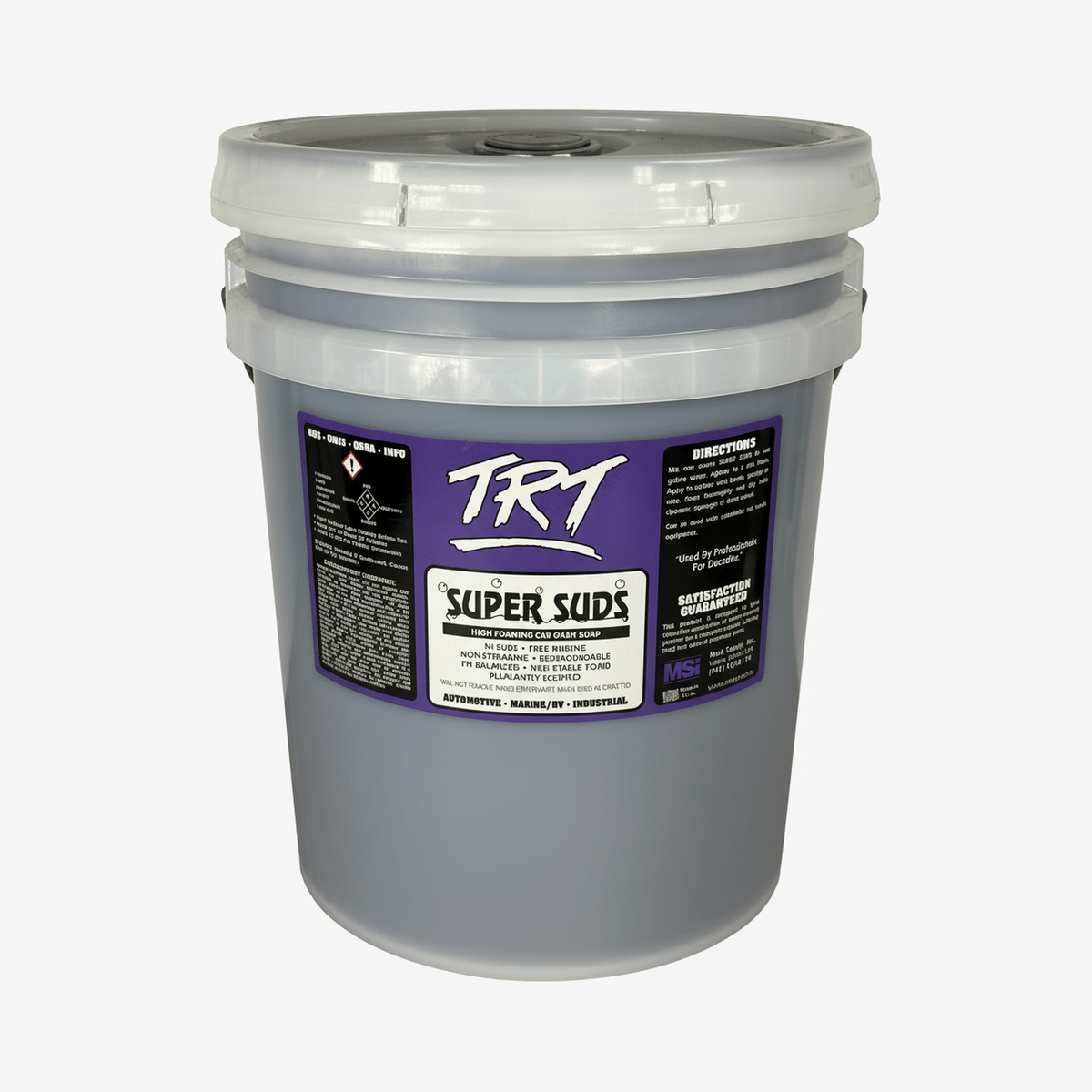 TRT SUPER SUDS | High - Foaming Car Wash Soap - Mark Supply Inc