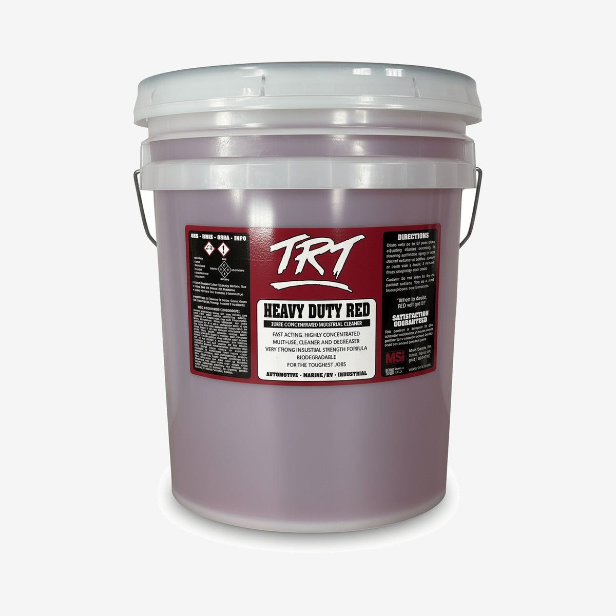 TRT Heavy Duty Red | Super - Concentrated Industrial Cleaner & Degreaser - Mark Supply Inc