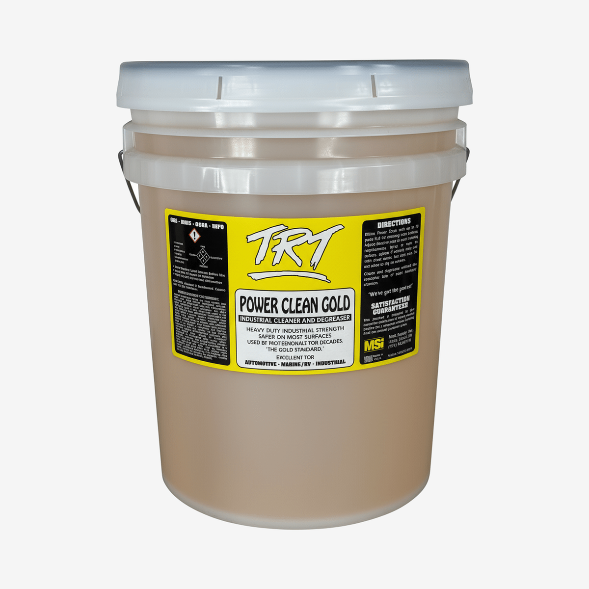 TRT Power Clean Gold | Industrial Cleaner & Degreaser - Mark Supply Inc
