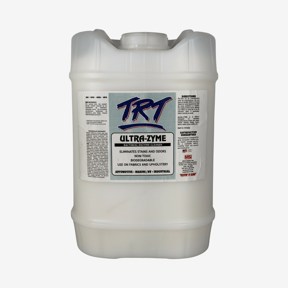 TRT Ultra - Zyme Bacterial Enzyme Cleaner | Professional Odor & Stain Eliminator - Mark Supply Inc