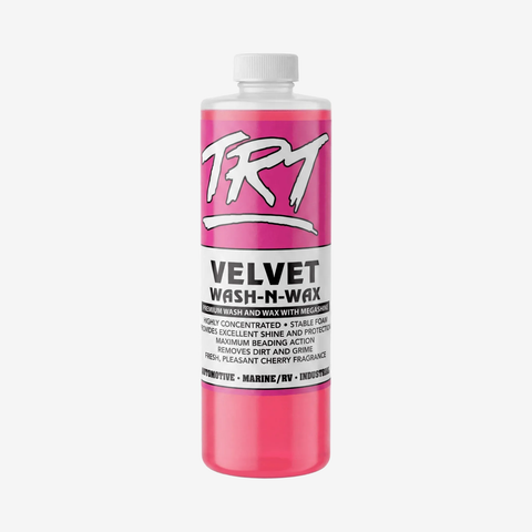 TRT Velvet Wash - N - Wax | Premium Wash & Wax with MegaShine - Mark Supply Inc