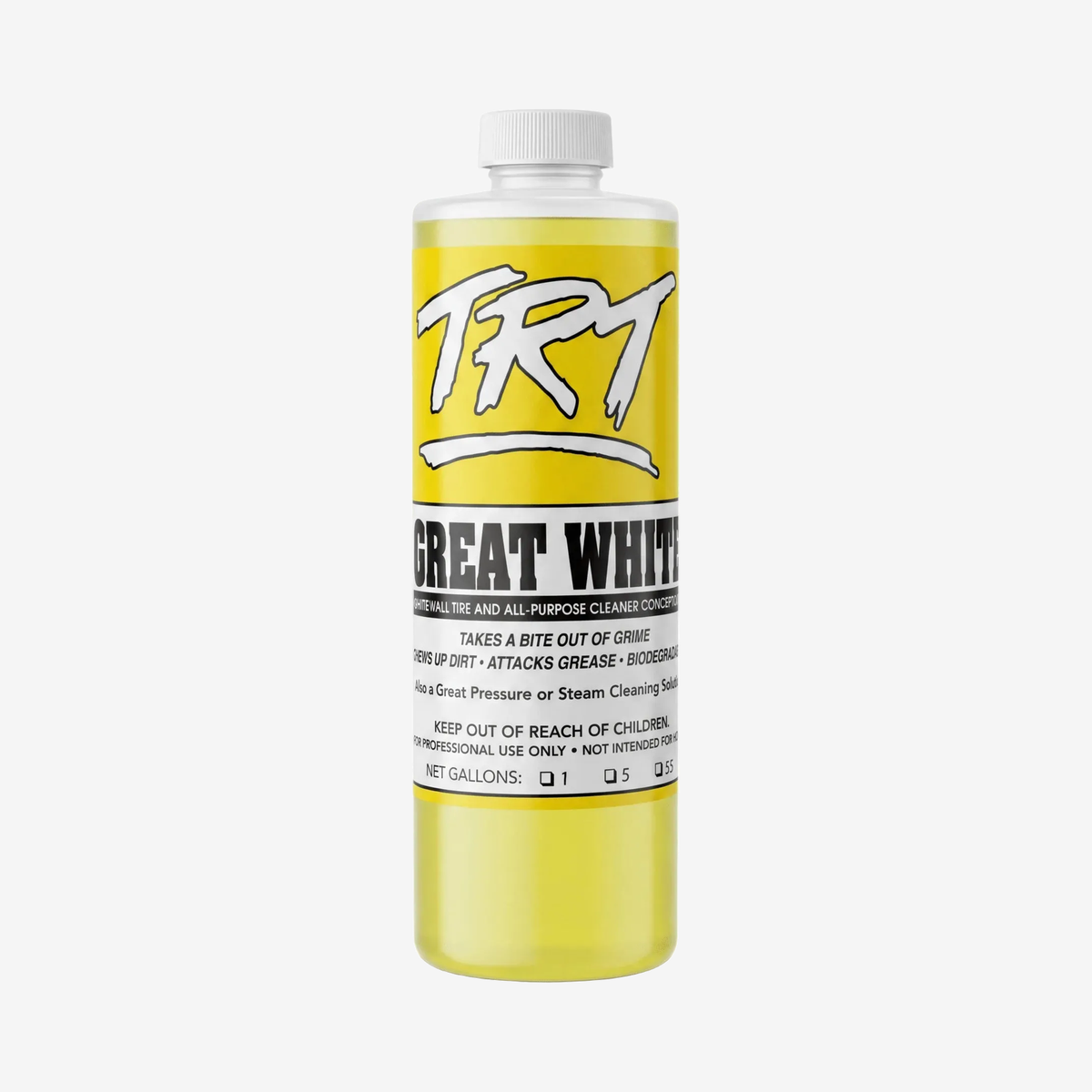 TRT GREAT WHITE | Whitewall Tire & All - Purpose Cleaner Concentrate - Mark Supply Inc