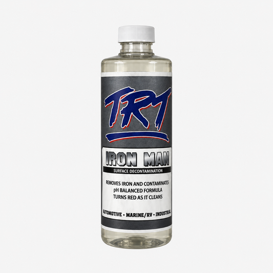 TRT Iron Man | pH Balanced Iron Remover | Color - Changing Decontaminator - Mark Supply Inc