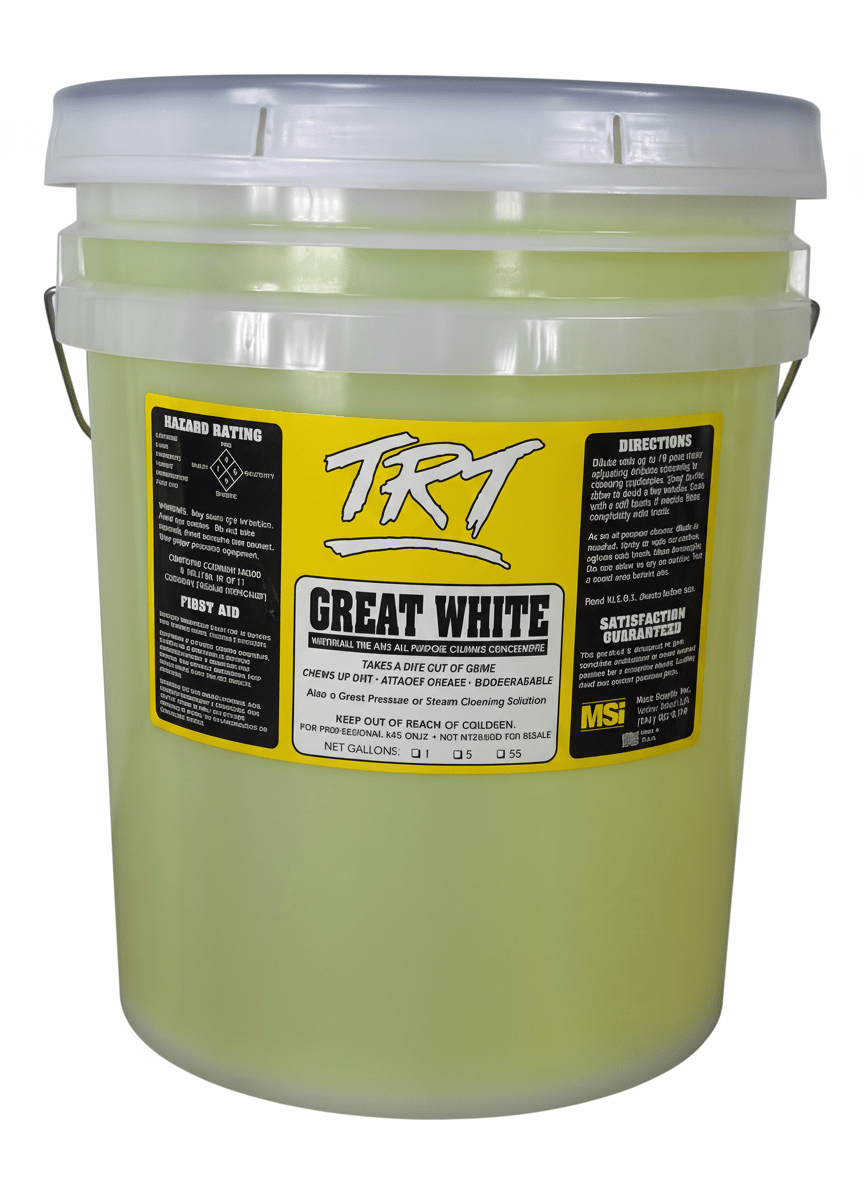 TRT GREAT WHITE | Whitewall Tire & All - Purpose Cleaner Concentrate - Mark Supply Inc