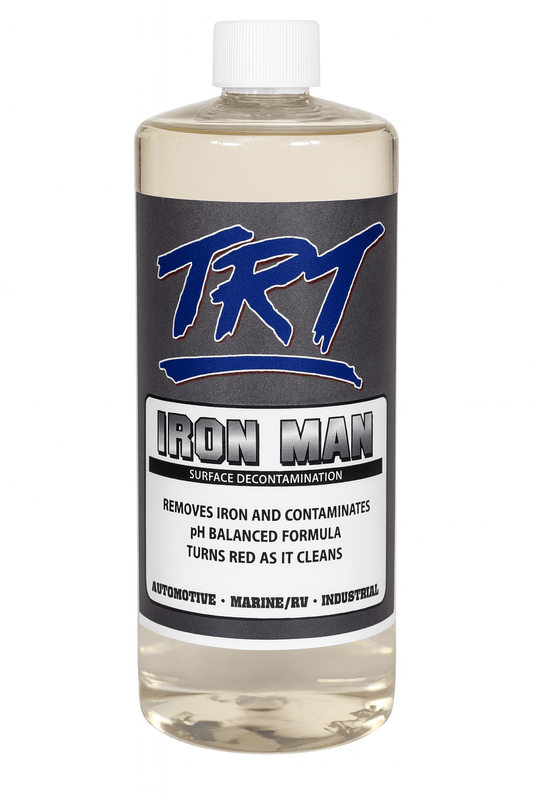 TRT Iron Man | pH Balanced Iron Remover | Color - Changing Decontaminator - Mark Supply Inc