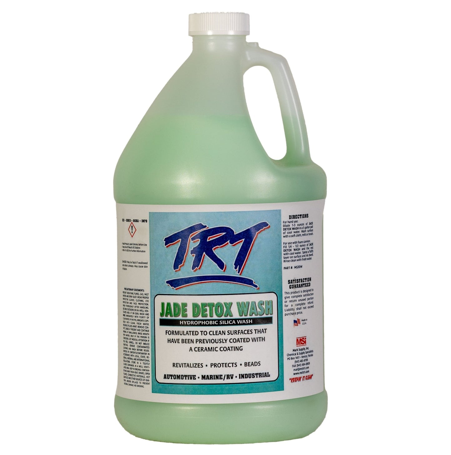 TRT Jade Detox Wash & Seal | Hydrophobic Silica Wash - Mark Supply Inc