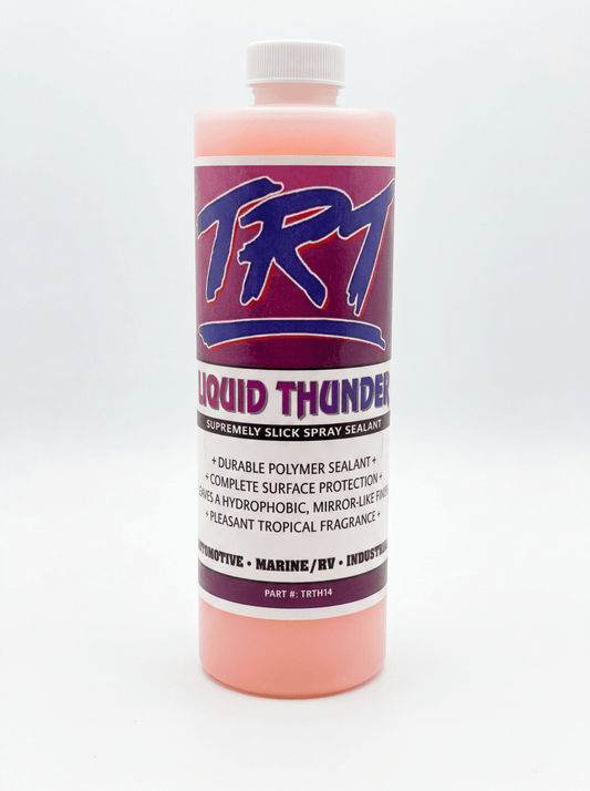 TRT Liquid Thunder Spray Sealant | Hydrophobic Polymer Protection for Cars, Boats & RVs - Mark Supply Inc