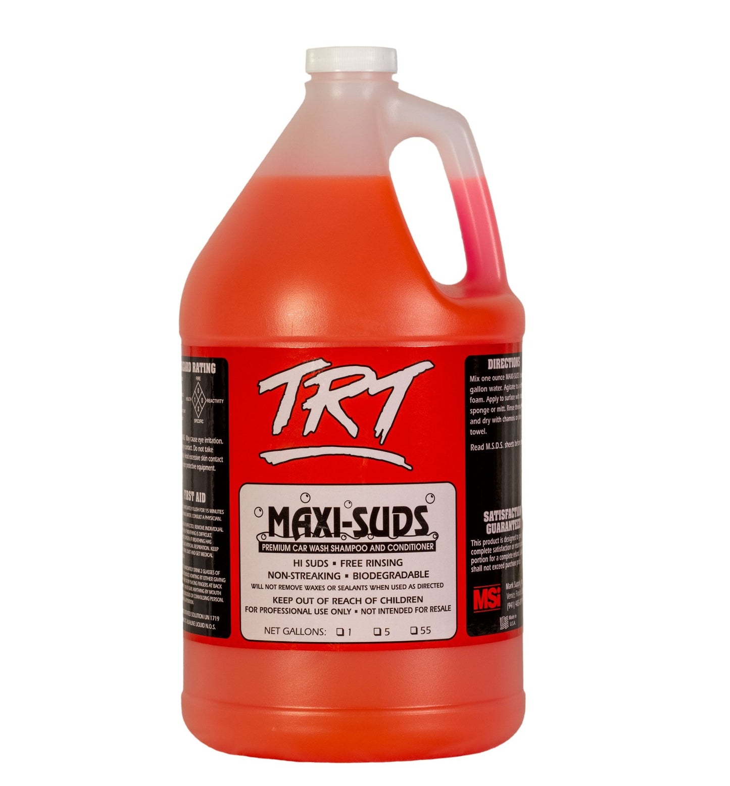 TRT Maxi - Suds | Premium Car Wash Shampoo & Conditioner - Mark Supply Inc