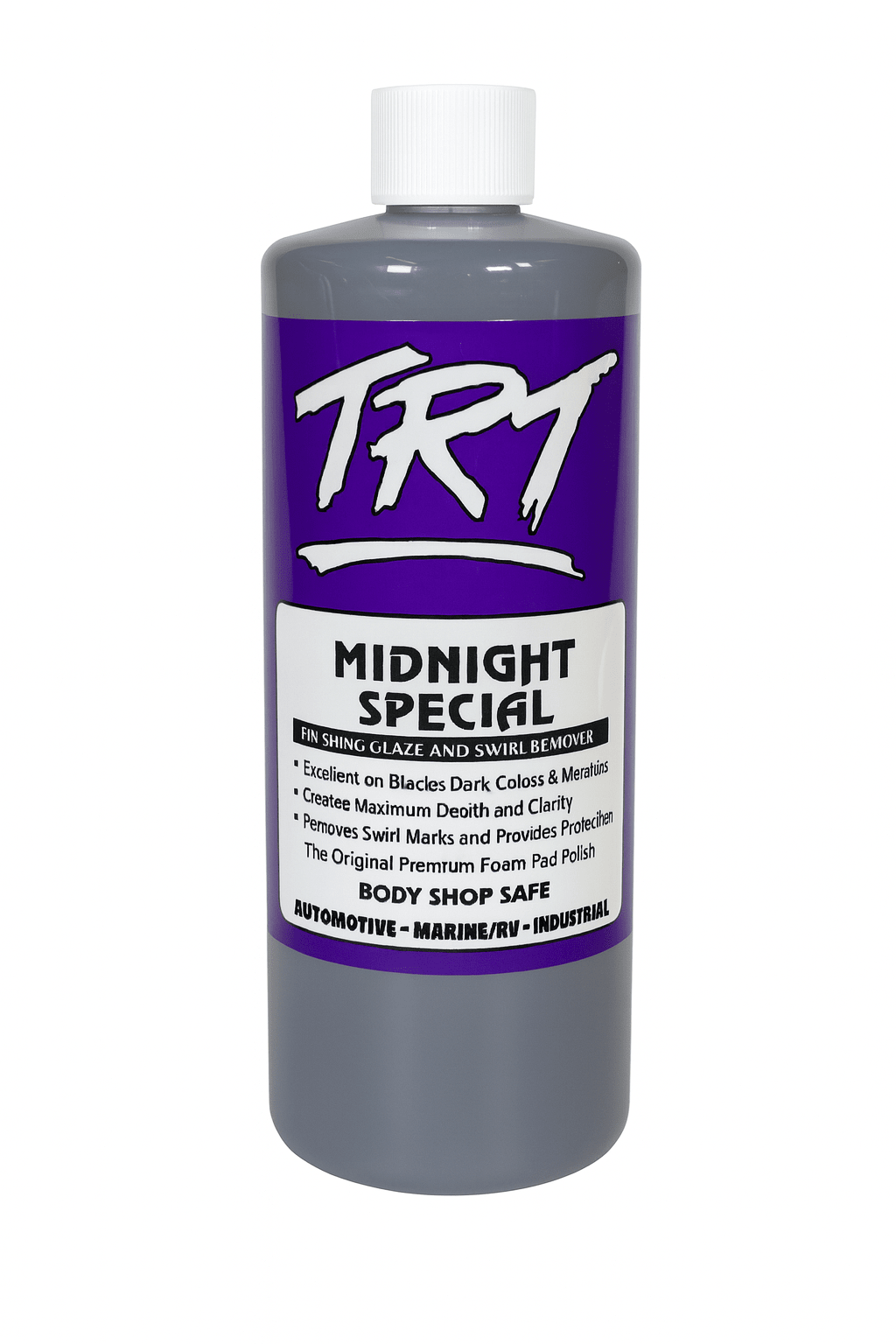 TRT Midnight Special | Finishing Glaze & Swirl Remover for Dark Paints - Mark Supply Inc