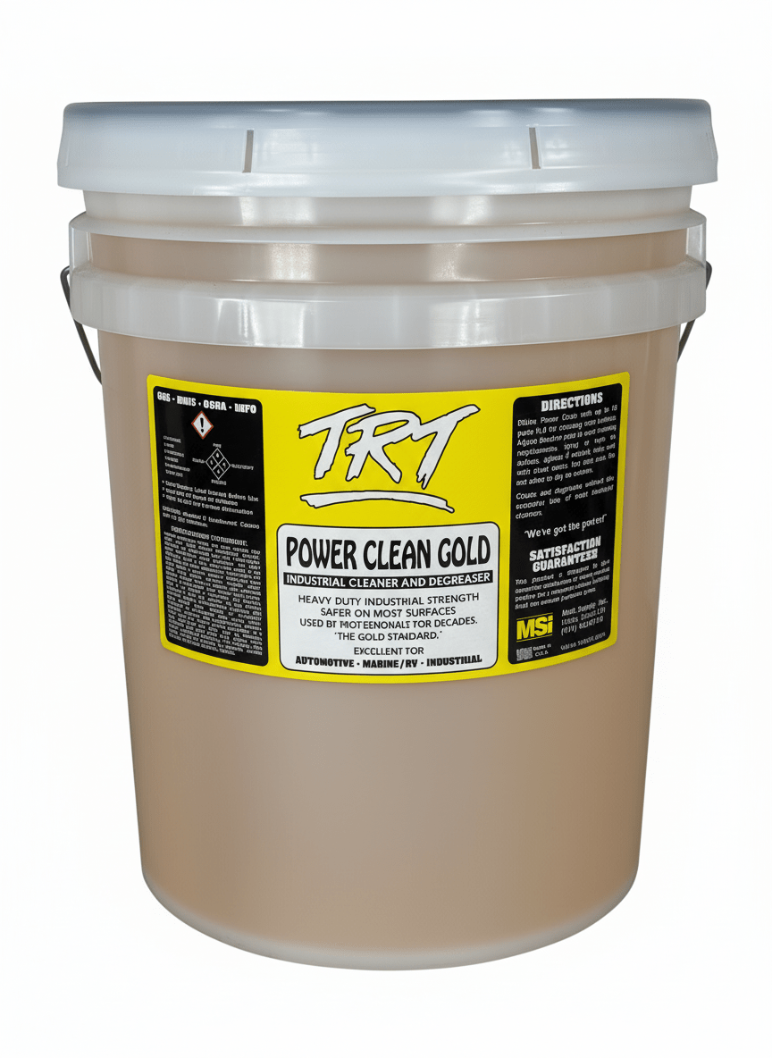 TRT Power Clean Gold | Industrial Cleaner & Degreaser - Mark Supply Inc