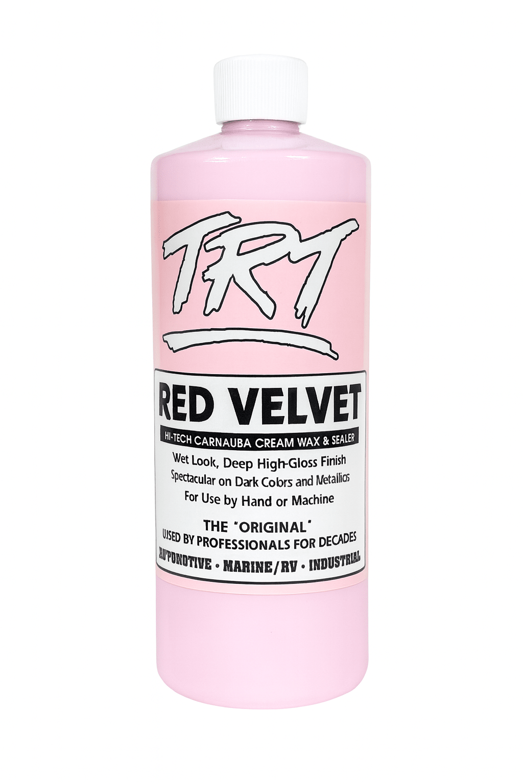 TRT Red Velvet | Hi - Tech Carnauba Cream Wax & Sealer - Mark Supply Inc