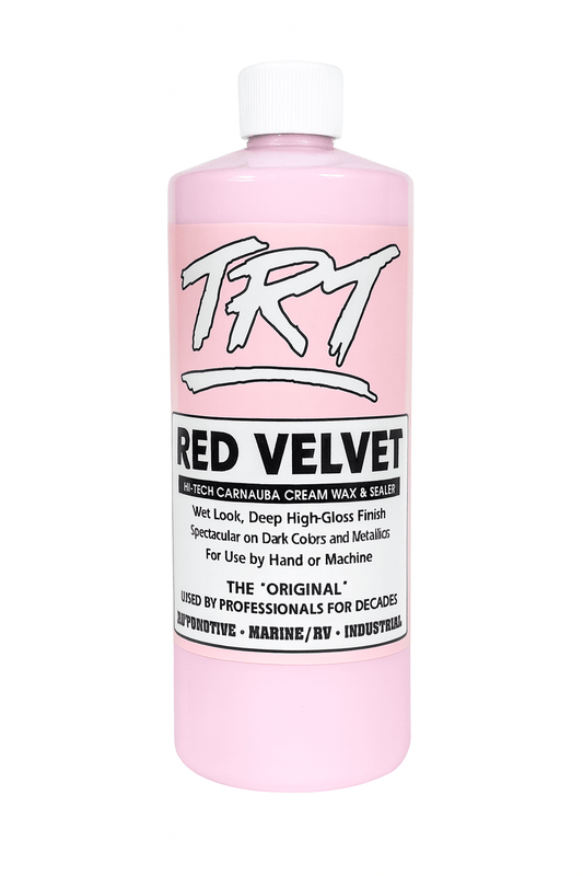 TRT Red Velvet | Hi - Tech Carnauba Cream Wax & Sealer - Mark Supply Inc