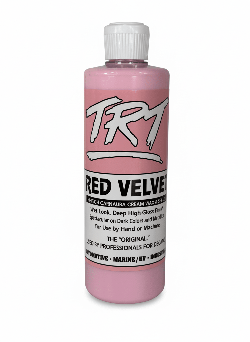 TRT Red Velvet | Hi - Tech Carnauba Cream Wax & Sealer - Mark Supply Inc