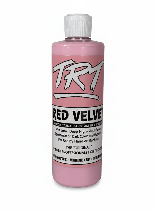 TRT Red Velvet | Hi - Tech Carnauba Cream Wax & Sealer - Mark Supply Inc