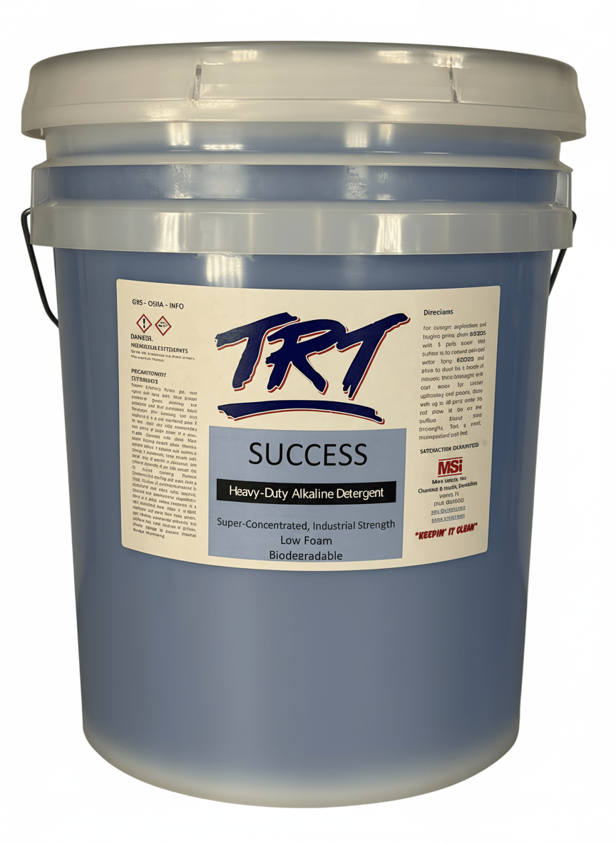 TRT Success | Heavy - Duty Alkaline Detergent | Industrial Strength Cleaner - Mark Supply Inc