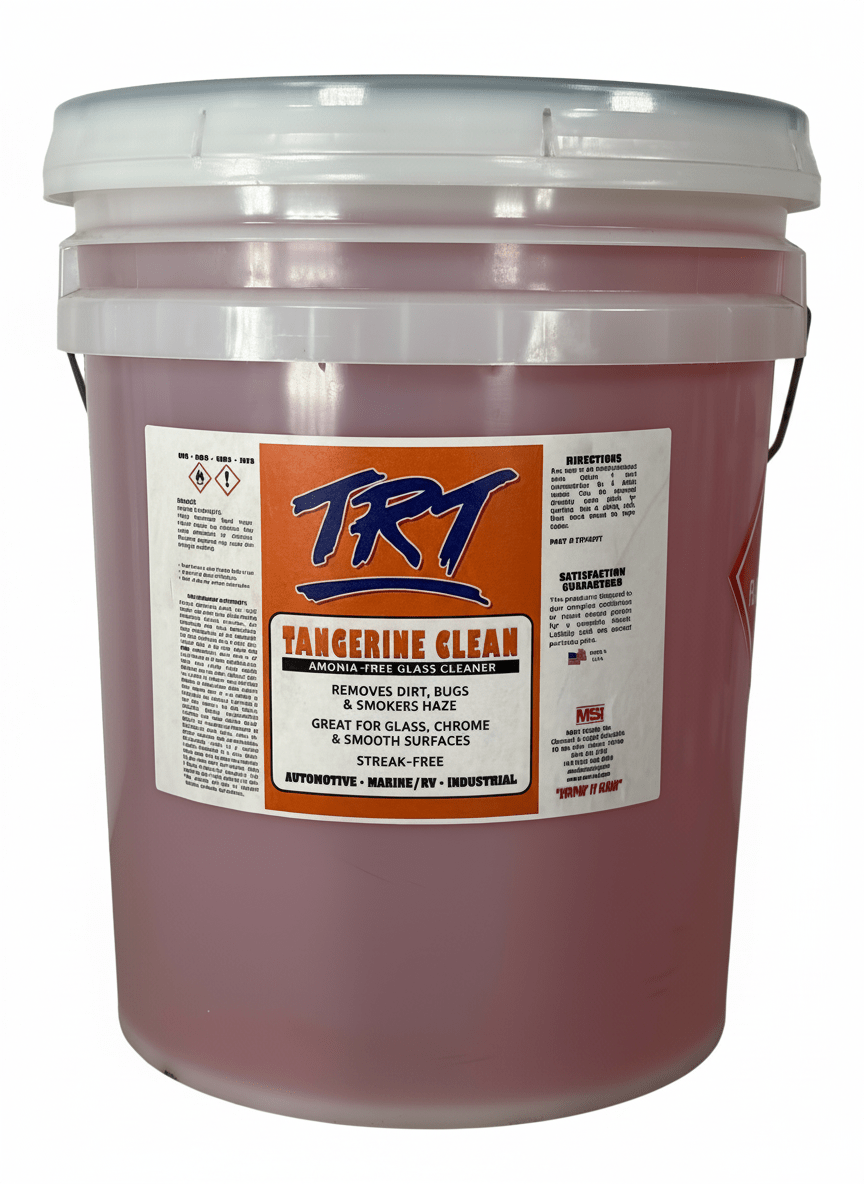 TRT Tangerine Clean | Ammonia - Free Glass & Surface Cleaner - Mark Supply Inc