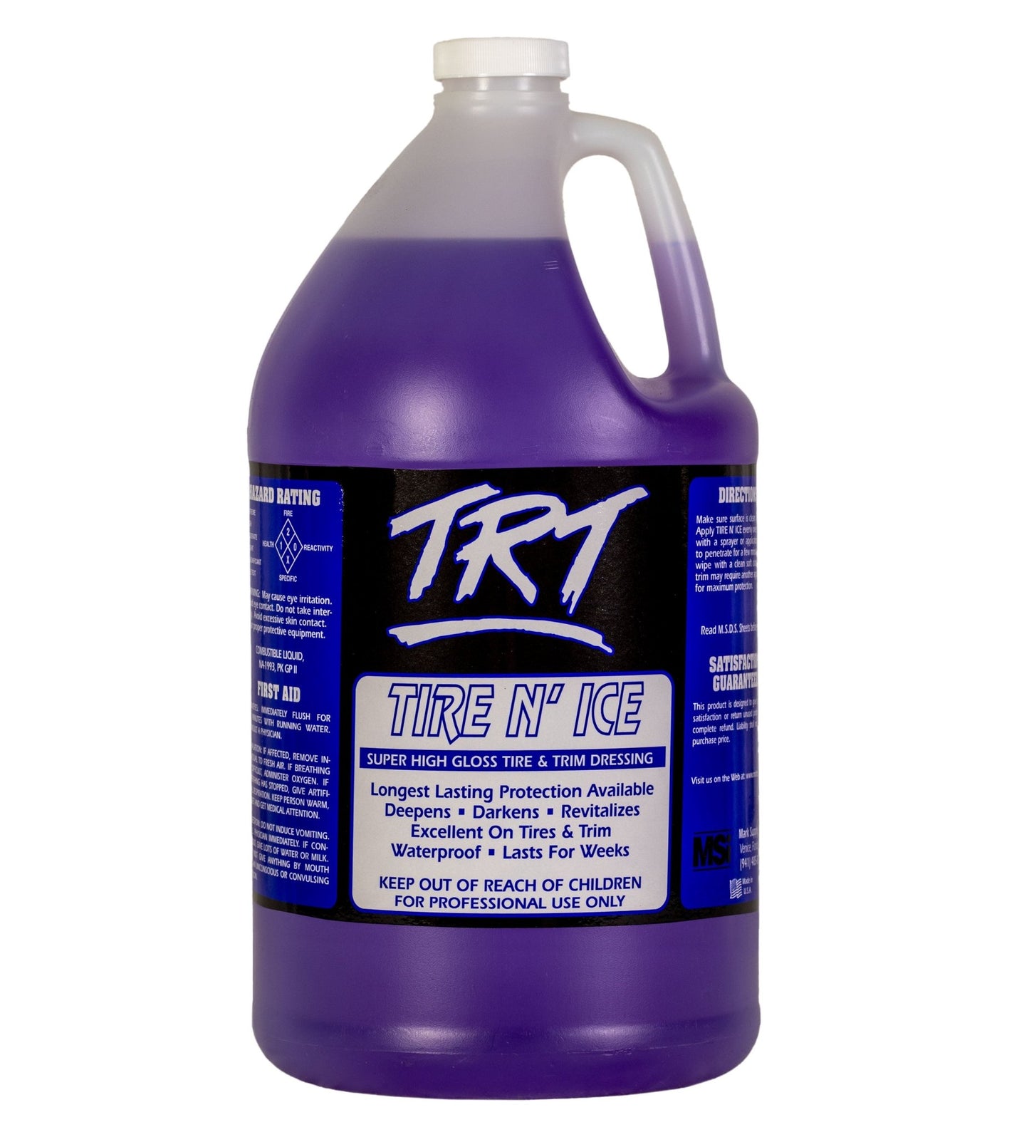 TRT Tire N’ Ice Tire Dressing | Super High Gloss & Long Lasting(AVAILABLE FOR PICK - UP ONLY) - Mark Supply Inc