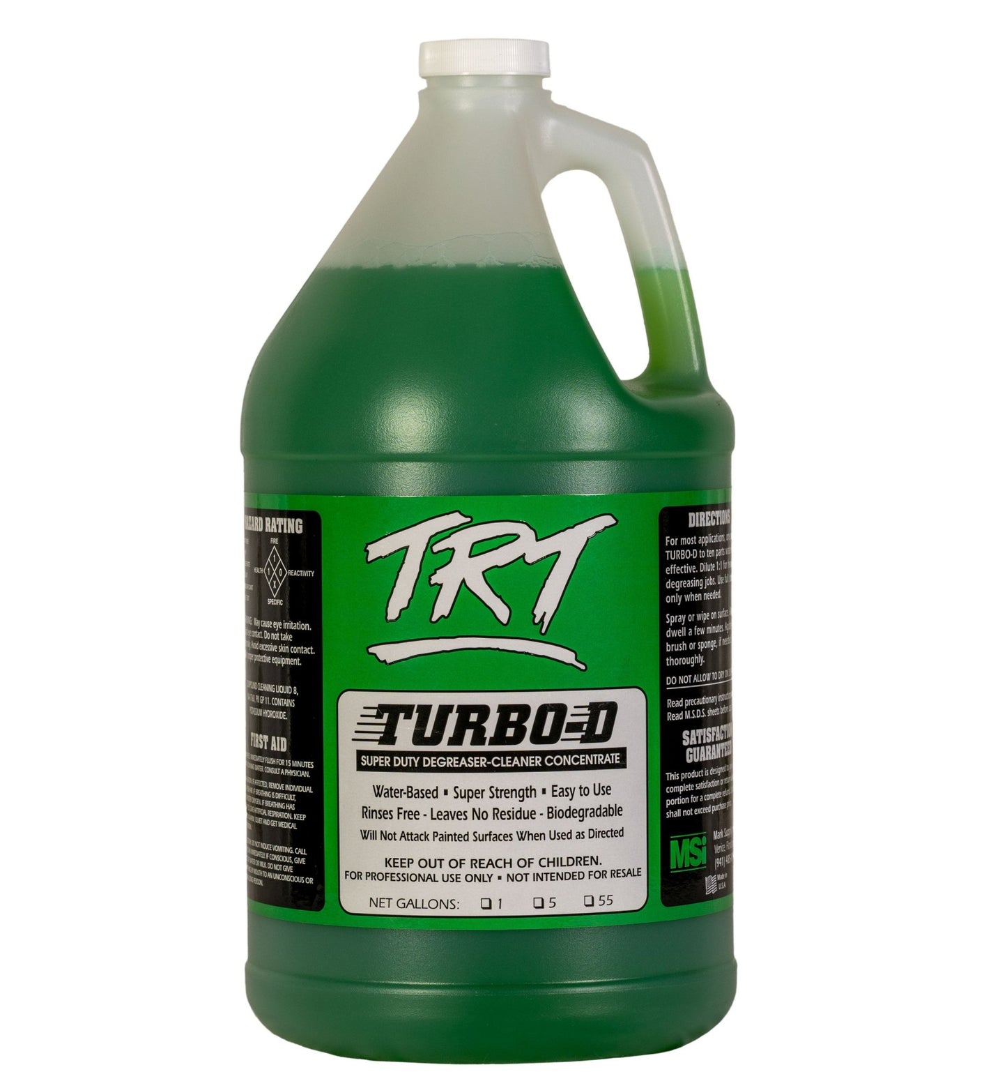 TRT Turbo - D | Super Duty Degreaser - Cleaner Concentrate - Mark Supply Inc