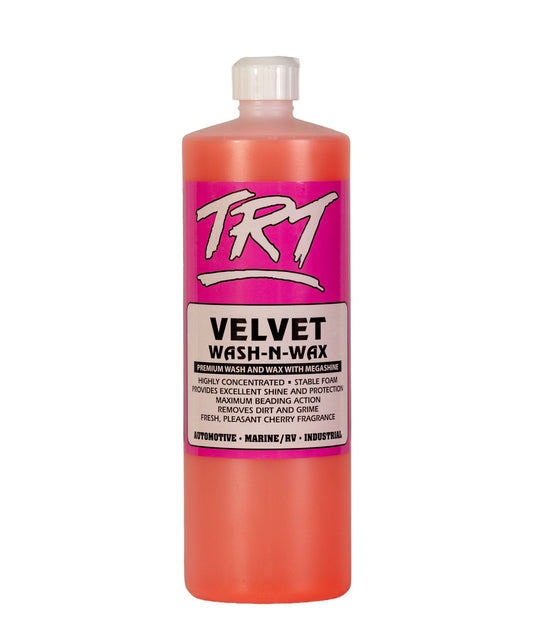 TRT Velvet Wash - N - Wax | Premium Wash & Wax with MegaShine - Mark Supply Inc